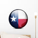 Map Flag Button USA Wall Decal