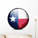 Map Flag Button USA Wall Decal