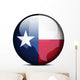 Map Flag Button USA Wall Decal