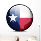 Map Flag Button USA Wall Decal