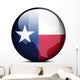 Map Flag Button USA Wall Decal