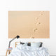 Human Footprints Beach Sand Wall Decal