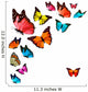 Colorful Butterflies Wall Stickers Wall Decal