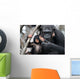 Female Chimpanzee with Baby Wall Decal
