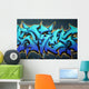 Street Graffiti Spray-Paint Wall Decal
