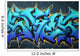 Street Graffiti Spray-Paint Wall Decal
