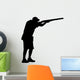 Silhueta Tiro Wall Decal