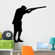 Silhueta Tiro Wall Decal
