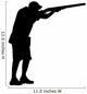 Silhueta Tiro Wall Decal