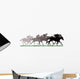 Horse Racing Wall Decal Design 2
