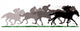 Horse Racing Wall Decal Design 2