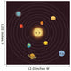 Solar System Wall Decal