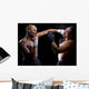 Sparring Mma Fighters or Wall Decal