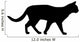 Katze Silhouette Wall Decal