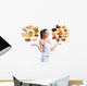 Unhealthy Vs Healthy Food Wall Decal