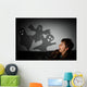 Boy Is Afraid Ghosts Wall Decal
