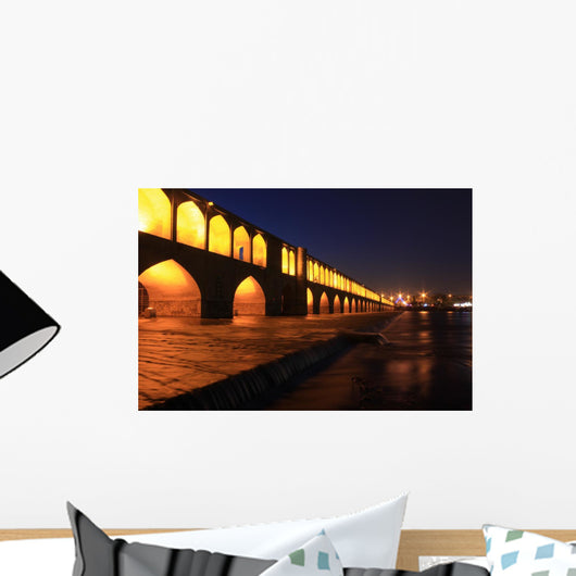 Sio-se-pol Bridge Esfahan Iran Wall Decal