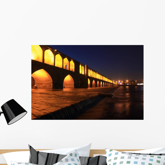 Sio-se-pol Bridge Esfahan Iran Wall Decal