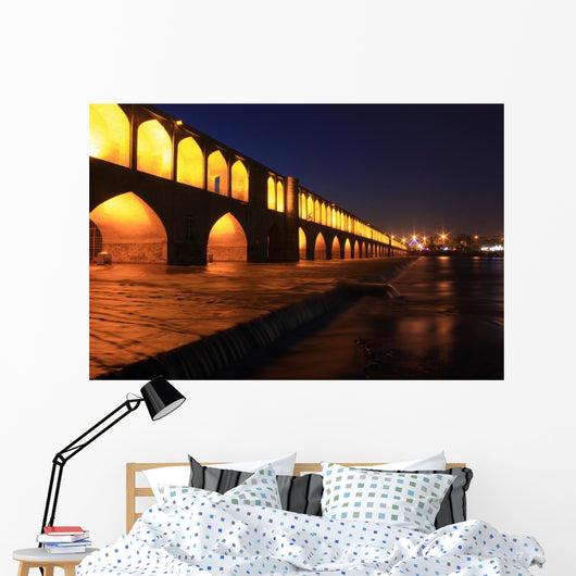 Sio-se-pol Bridge Esfahan Iran Wall Decal