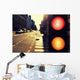 Traffic Lights Street Night Wall Decal