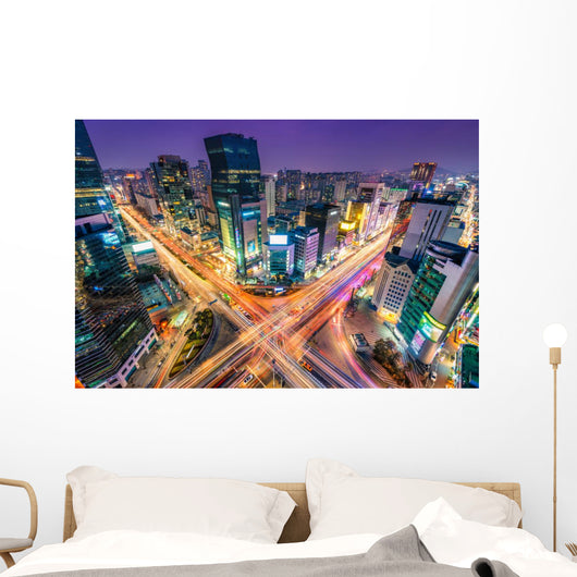 Gangnam Traffic Wall Decal