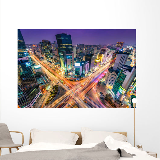Gangnam Traffic Wall Decal