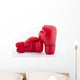 Red Boxing Gloves Wall Decal