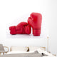 Red Boxing Gloves Wall Decal