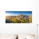 Matera Sunrise Wall Decal Panoramic Wall Decal