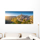 Matera Sunrise Wall Decal Panoramic Wall Decal