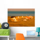 Candle Beach Relaxation Concept Wall Decal