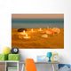 Candle Beach Relaxation Concept Wall Decal