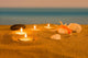 Candle Beach Relaxation Concept Wall Decal