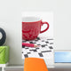 Crossword Puzzle and Pen Wall Decal