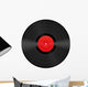 Record Vinyl Blank Wall Decal