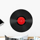Record Vinyl Blank Wall Decal
