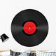 Record Vinyl Blank Wall Decal