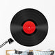 Record Vinyl Blank Wall Decal