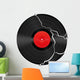 Broken Blank Vinyl Record Wall Decal