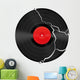 Broken Blank Vinyl Record Wall Decal