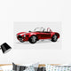 Classic Shelby Cobra Roadster Wall Decal