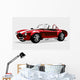 Classic Shelby Cobra Roadster Wall Decal