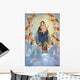 Madonna among Angels Wall Decal