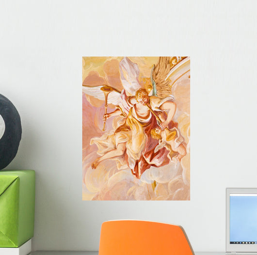 Fresco Angels Wall Decal