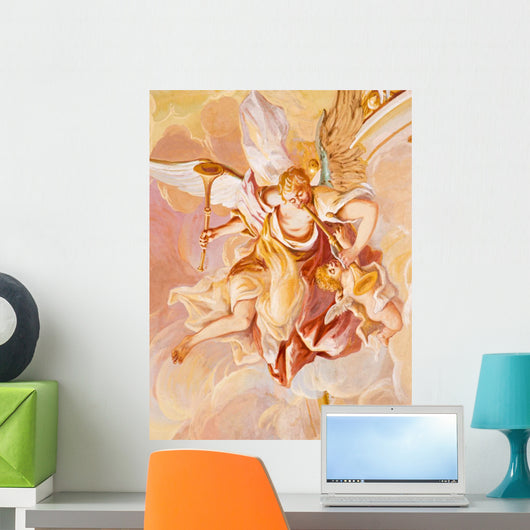 Fresco Angels Wall Decal
