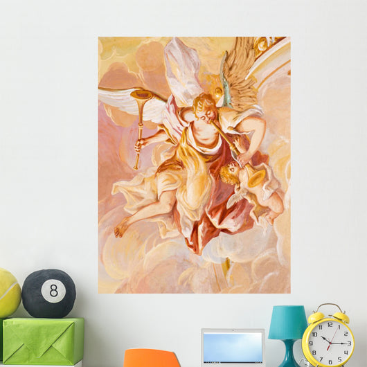 Fresco Angels Wall Decal