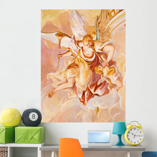 Fresco Angels Wall Decal