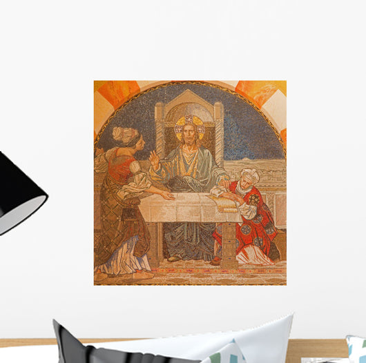Jerusalem Mosaic Jesus with Wall Decal