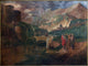 Bruges Paint Scene Jesus Wall Decal