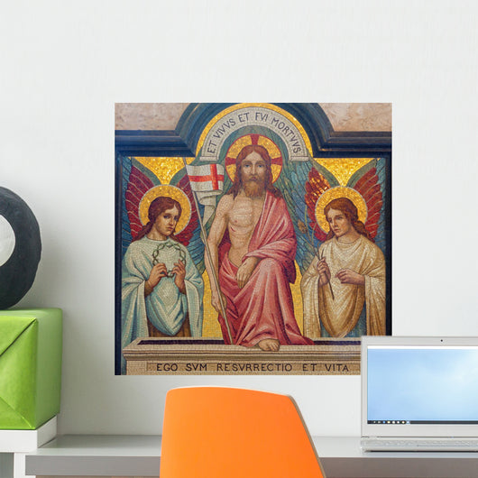 Jerusalem Mosaic Resurrection Wall Decal